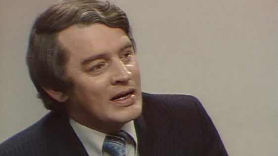 Austin Currie on 'Eye Witness' in 1979.