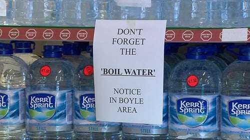 A boil water notice remains in place in Boyle