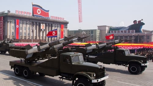 North Korea is reported to have fired three short-range missiles