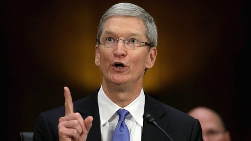 Tim Cook said Apple had received a 'tax incentive arrangement' as part of its decision to establish in Ireland