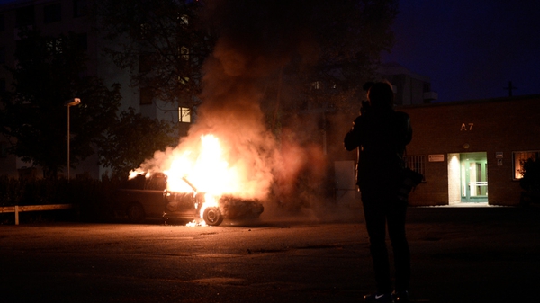 Cars were set alight and windows broken in four consecutive nights of violence in Stockholm's suburbs