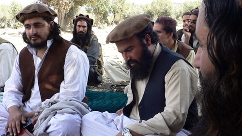 Photograph taken in 2009 shows new Pakistani Taliban chief Hakimullah Mehsud (L) sitting with his commander Wali-ur Rehman