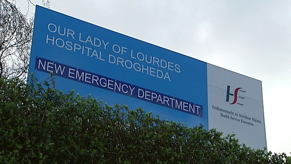 Our Lady of Lourdes Hospital in Drogheda is among those worst-affected