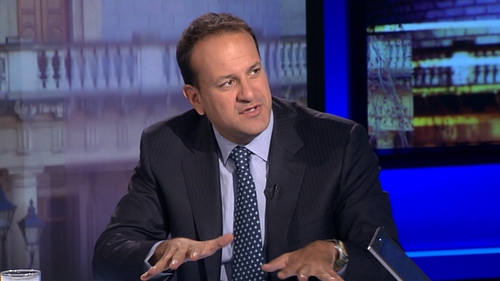 Leo Varadkar said that Government measures, such as the property tax, have contributed to the economy's return to recession