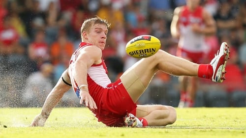 Tommy Walsh signed for Sydney Swans in October 2011