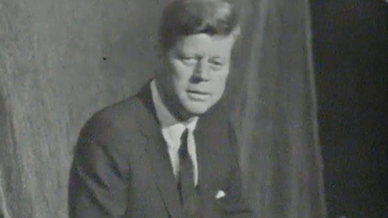President Kennedy at Dáil Éireann