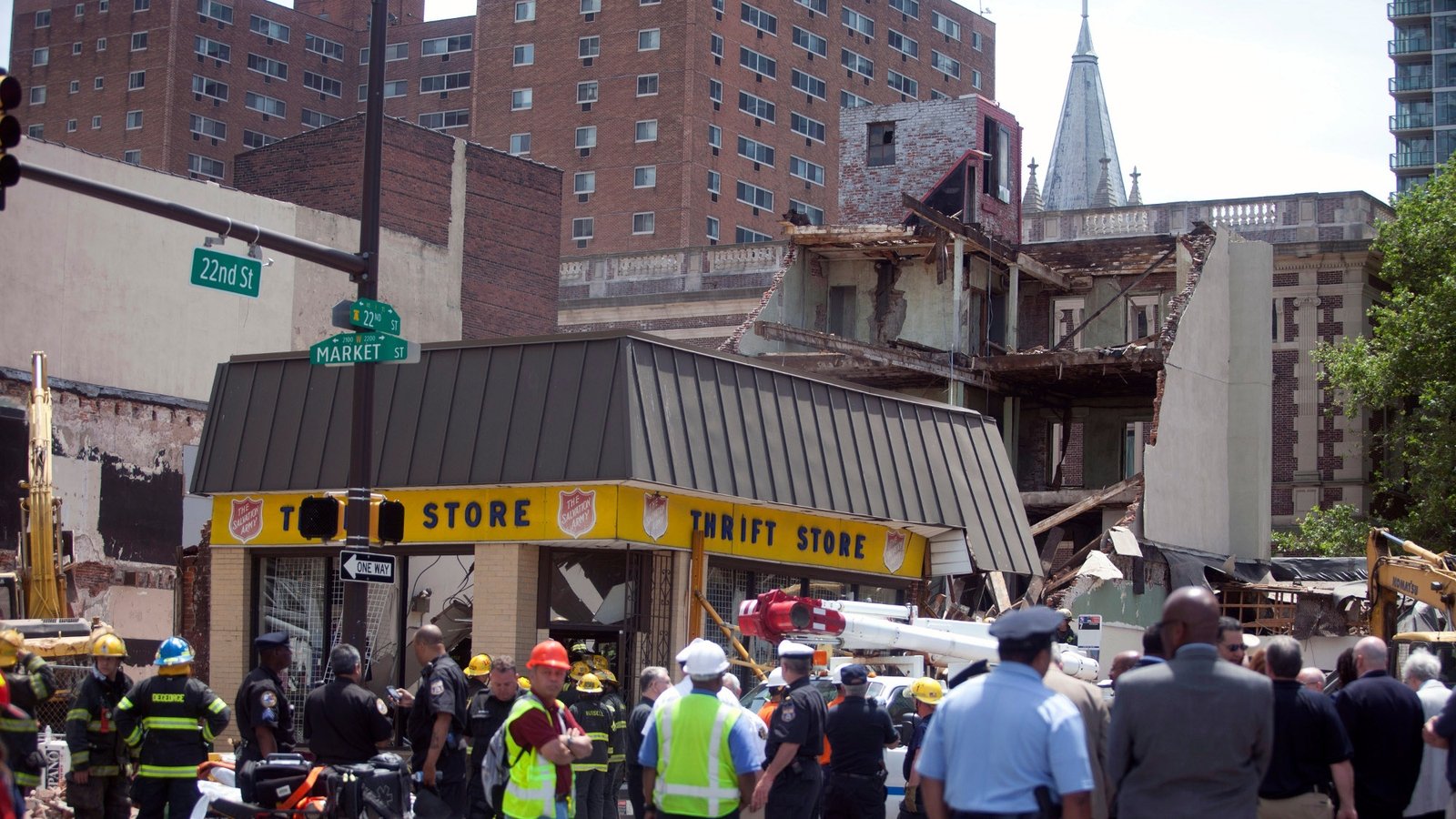 One Dead In Philadelphia Building Collapse