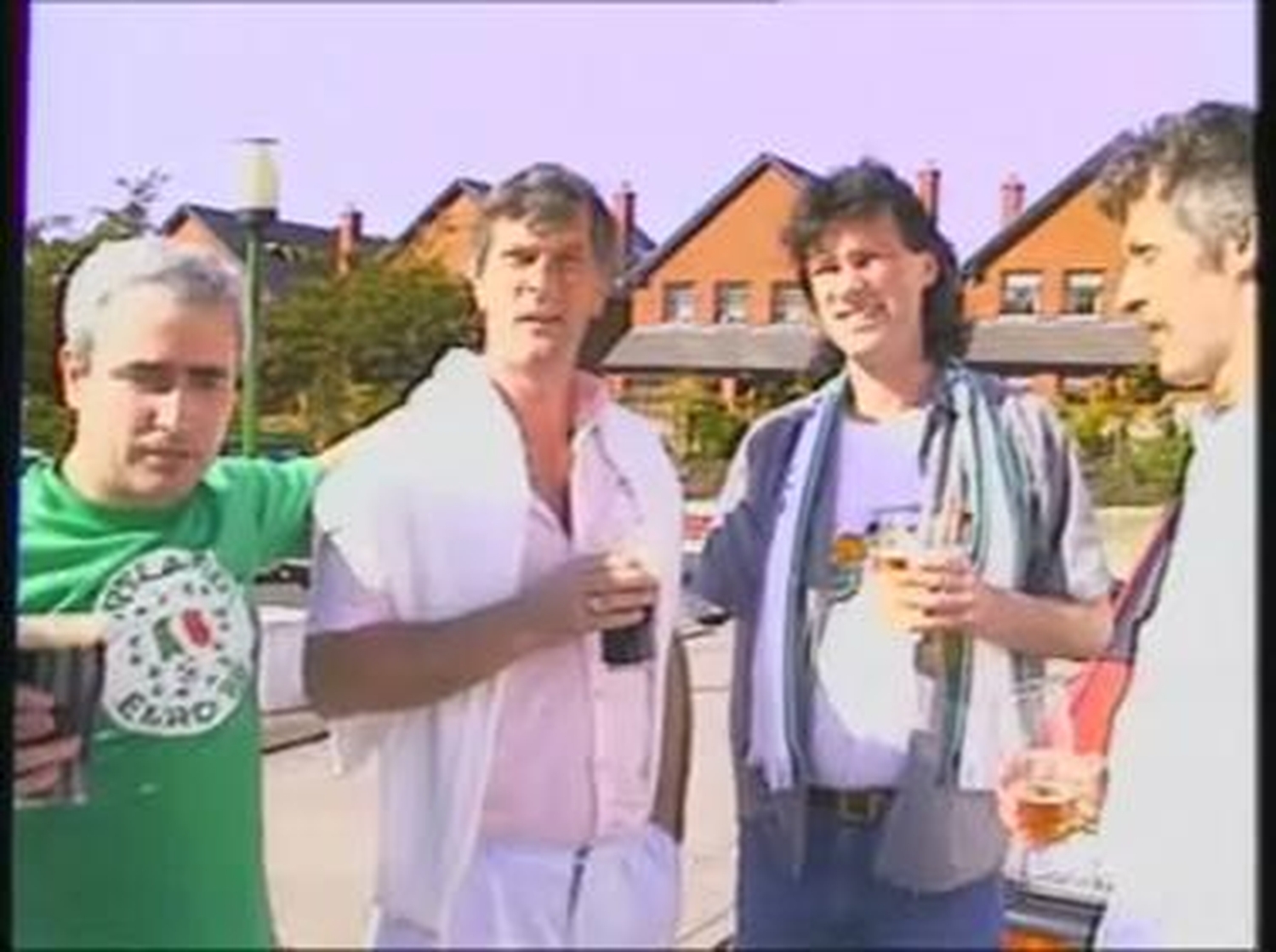 RTÉ Archives Republic of Ireland Fans Celebrate in Dublin 1988