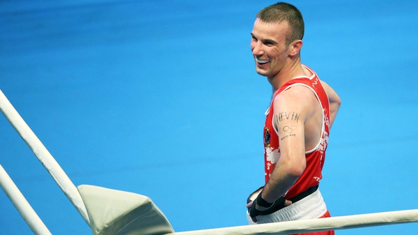 The Olympic silver medallist has been training at Bozy's Dungeon Gym in Philadelphia