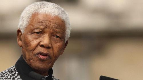 Nelson Mandela has been in hospital for nearly three weeks