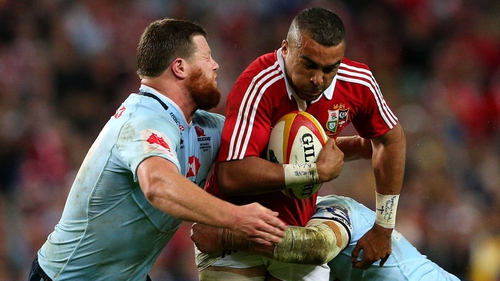 Simon Zebo suffered a crack in a bone in his left foot
