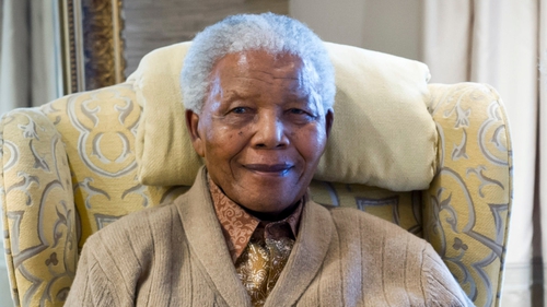 Nelson Mandela has been in hospital since last weekend