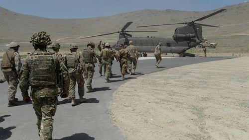 Four US troops died last night after an attack on a base in Afghanistan