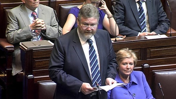 Minister James Reilly introduced the legislation in the Dáil