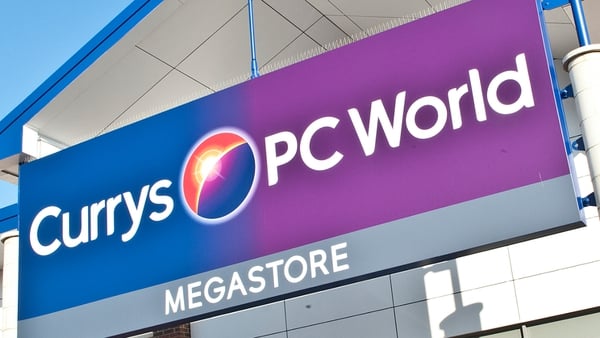 Dixons Carphone Ireland said its Currys PC World website saw double digit growth in online sales in the year to April