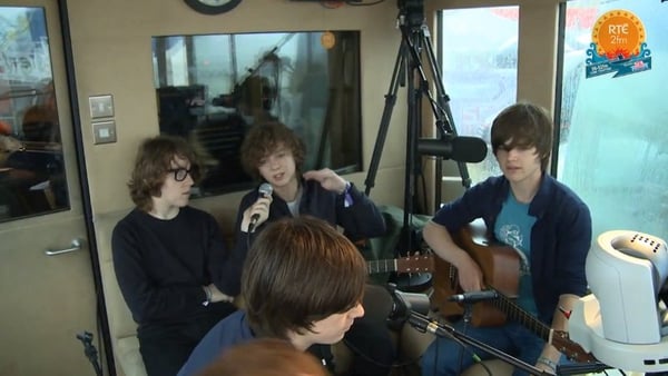 The Strypes stop by at Sea Sessions for a chat about their crazy year