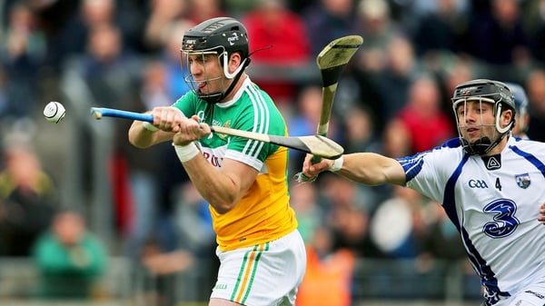 Shane Dooley goals for Offaly in the first half of their meeting with Waterford