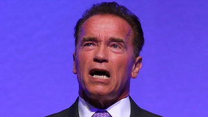 Kinda blue: Arnold Schwarzenegger's ratings not as good as Donald's were on The Celebrity Apprentice