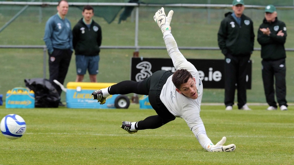 Republic of Ireland goalkeeper Keiren Westwood