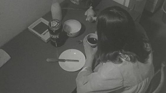 Fedelma Cullen acting as a young pregnant woman, Dublin 1968