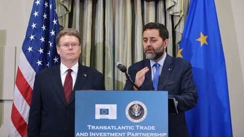 Talks on a wide-ranging trade deal between the EU and US have been ongoing for more than a year and a half