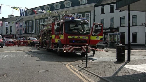 The explosion is believed to have been caused by a gas leak