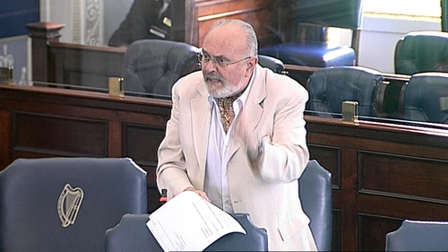 Senator David Norris has been accused of using "sexist and inappropriate language"