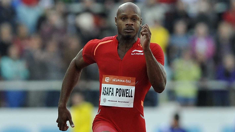 Asafa Powell took victory ahead of Nickel Ashmeade and Kemar Bailey-Cole