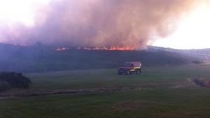 A blaze in Howth last week affected 40 acres on Howth Hill
