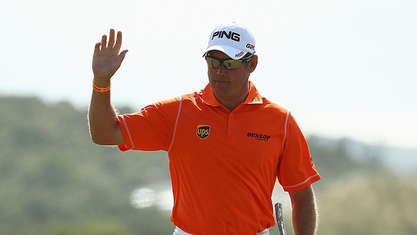 Lee Westwood struggled in the final round