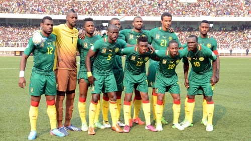 The Cameroon squad will face Mexico on Friday in their opening World Cup match