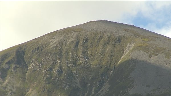 Croagh Patrick has over 100,000 visitors annually