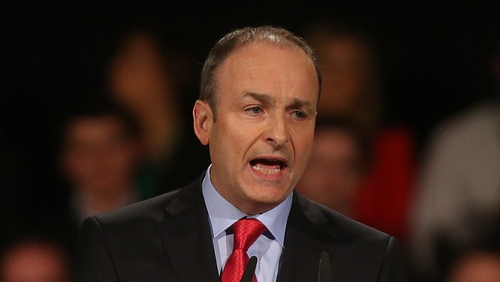 Micheál Martin said comments made by Joan Burton were incredible