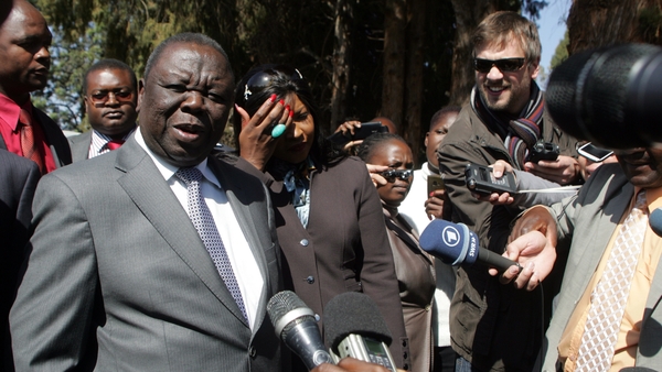 Prime minister Morgan Tsvangirai claims the election results were invalid because of ballot-rigging