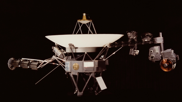 Voyager 1 was launched in 1977 to study the outer Solar System and eventually interstellar space