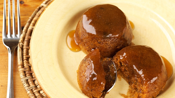 Neven Maguire's Sticky Toffee Pudding and Salted Whiskey Butterscotch Sauce