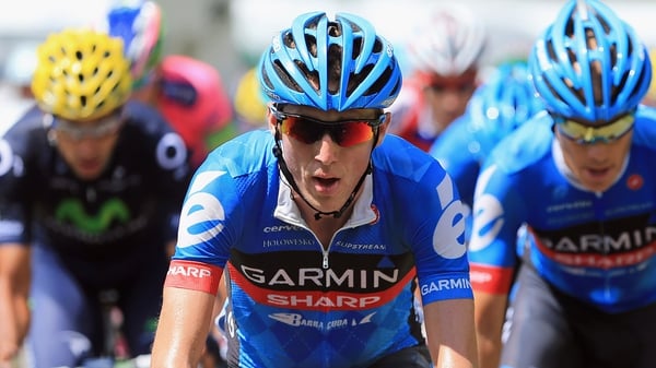 Dan Martin has crashed out of the Vuelta