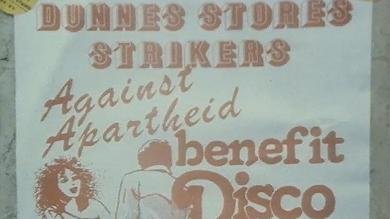 RTÉ Archives Society Dunnes Stores Strike Against Apartheid