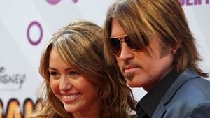 Miley and Billy Ray Cyrus