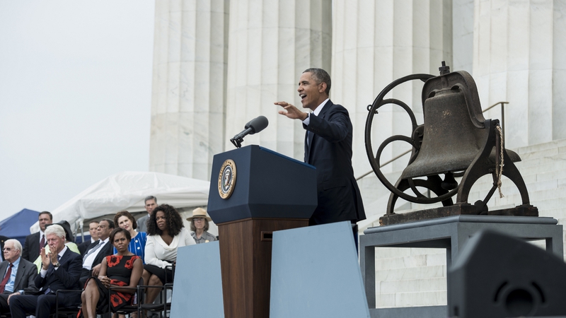 US marks 50 years since King's 'Dream' speech