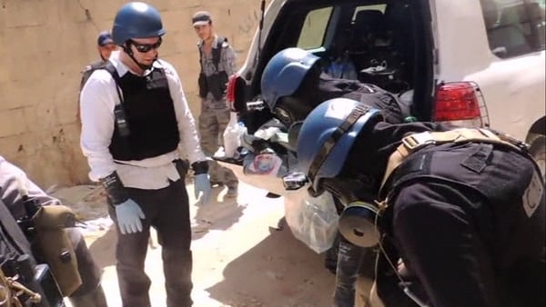 UN inspectors found evidence of chemical weapons use in Syria