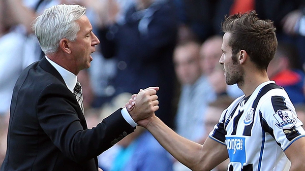 Alan Pardew is doing all he can to hold onto Yohan Cabaye