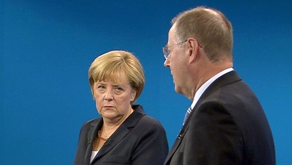 Angela Merkel and Peer Steinbrueck went head-to-head in a televised debate