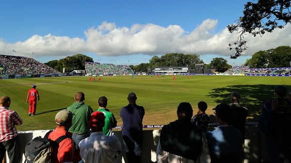 A crowd of 10,000 attended Malahide last year for Ireland's game with England