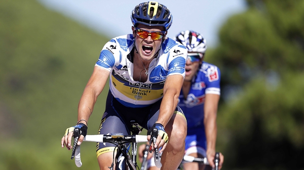 Nicolas Roche has dropped from second to sixth overall in La Vuelta