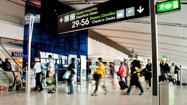 Passenger numbers increase by 5% at DAA owned airports last year.