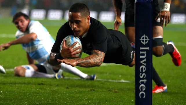 Aaron Smith scored two tries for New Zealand