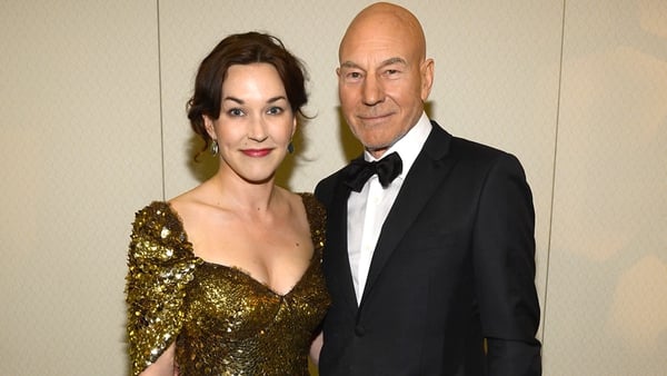 Patrick Stewart and Sunny Ozell get married