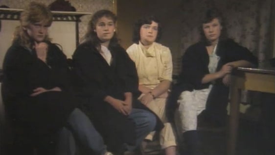 Mary Hanley, sisters Patricia McGuinness and Colleen McGuinness, and their cousin Mary McGuinness