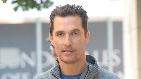 Matthew McConaughey is having a different sort of health kick this January